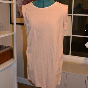 Levi's relaxed cotton tunic dress with pockets.